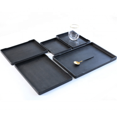 Plastic Melamine Hotel Serving Tray