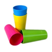 creativity bright color  plastic melamine cup with high quality