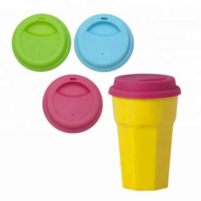 Anti-slip Lovely Design Cheap Melamine Milk Cup with Lid