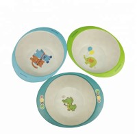 Cute Design Melamine Bamboo Fiber Baby Bowl Kids Bowl