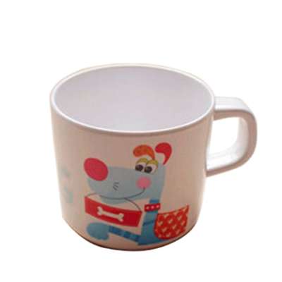 Cute Printing Melamine Kids Cup With Handle