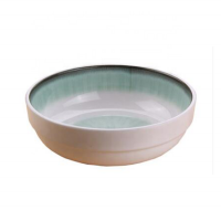 Hotel Tableware Korean Blue green Design Melamine Bowl